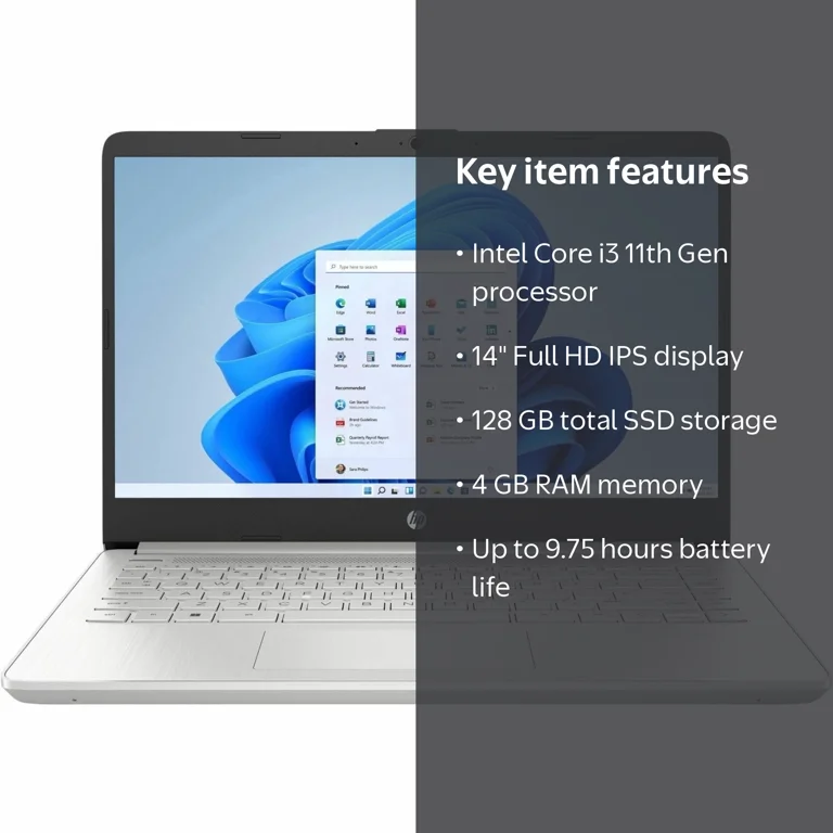 HP, Notebook, 14-dq2031tg, Full HD 14 inch Windows 11 in S mode