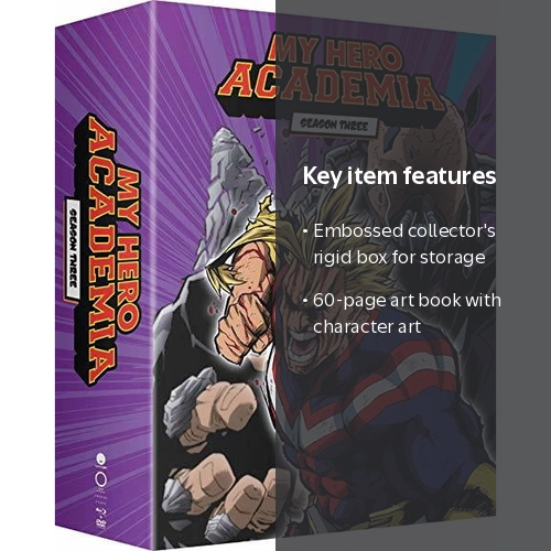 Funimation, My Hero Academia Season Three Part One BD/DVD Combo