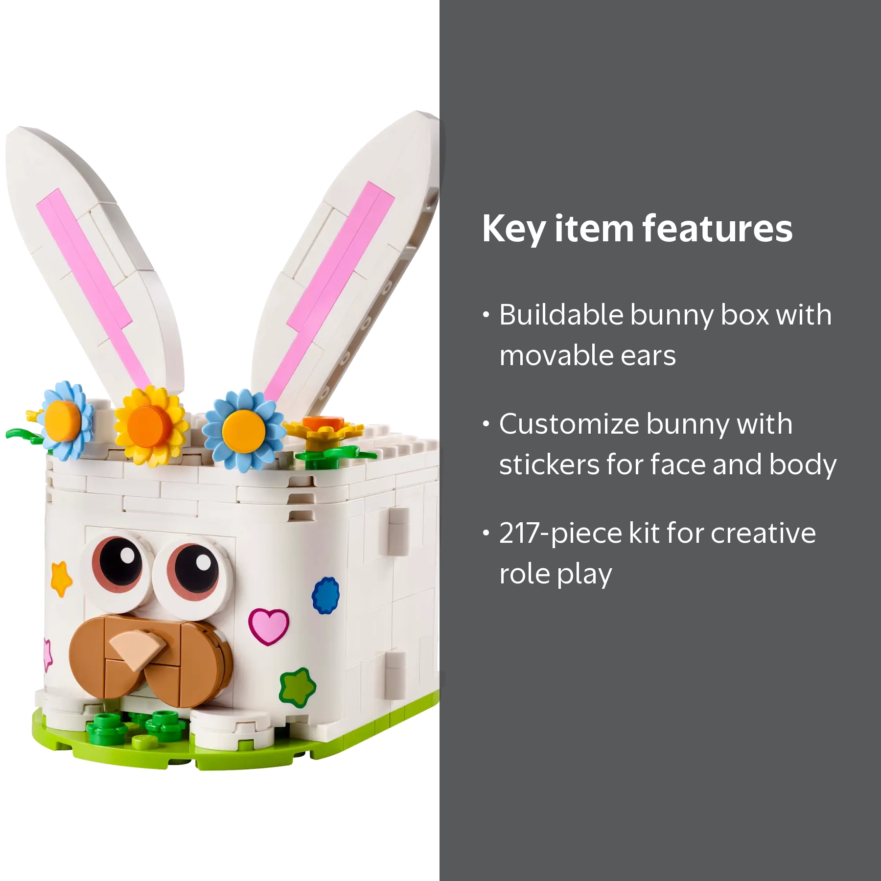 LEGO, Easter Bunny Surprise, 40764, Spring decor & playset