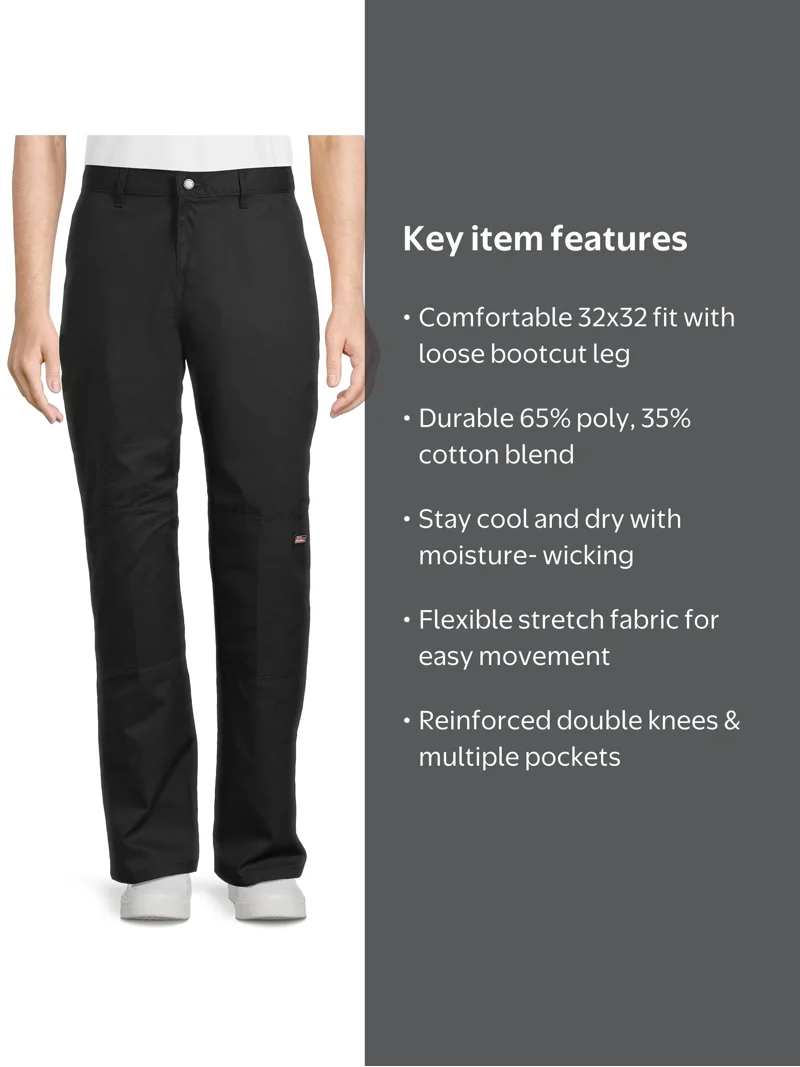 Genuine Dickies Men's Double Knee Pants - Walmart.com