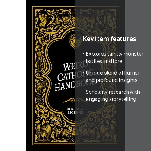 Michael J Lichens, Hardcover Book, Weird Catholic Handbook, + more