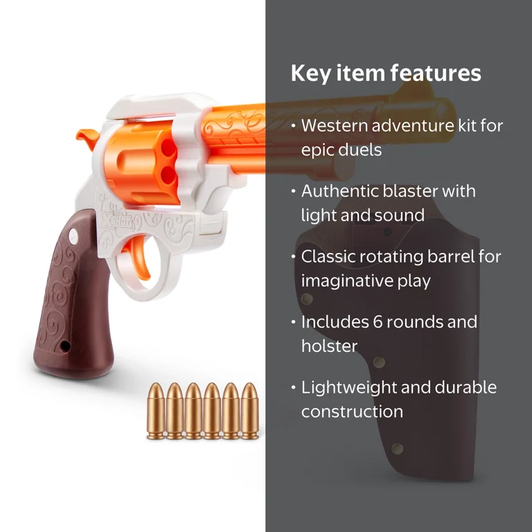 XSHOT Role Play Cowboy Western Blaster Role Play Kit Outdoor Toy XSHOT Role Play Cowboy Western Blaster Role Play Kit Outdoor Toy