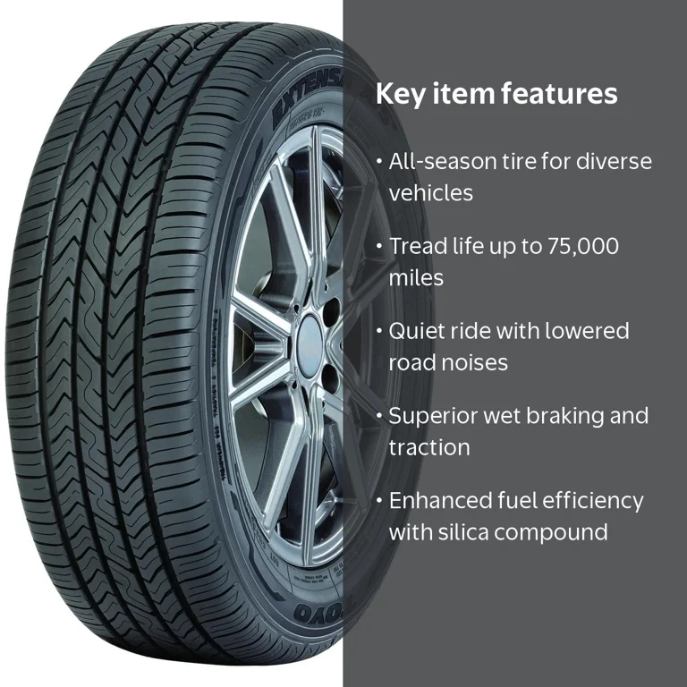 Toyo Extensa A/S II 205/65-15 94 H Tire, Fits: 2006-07 Honda