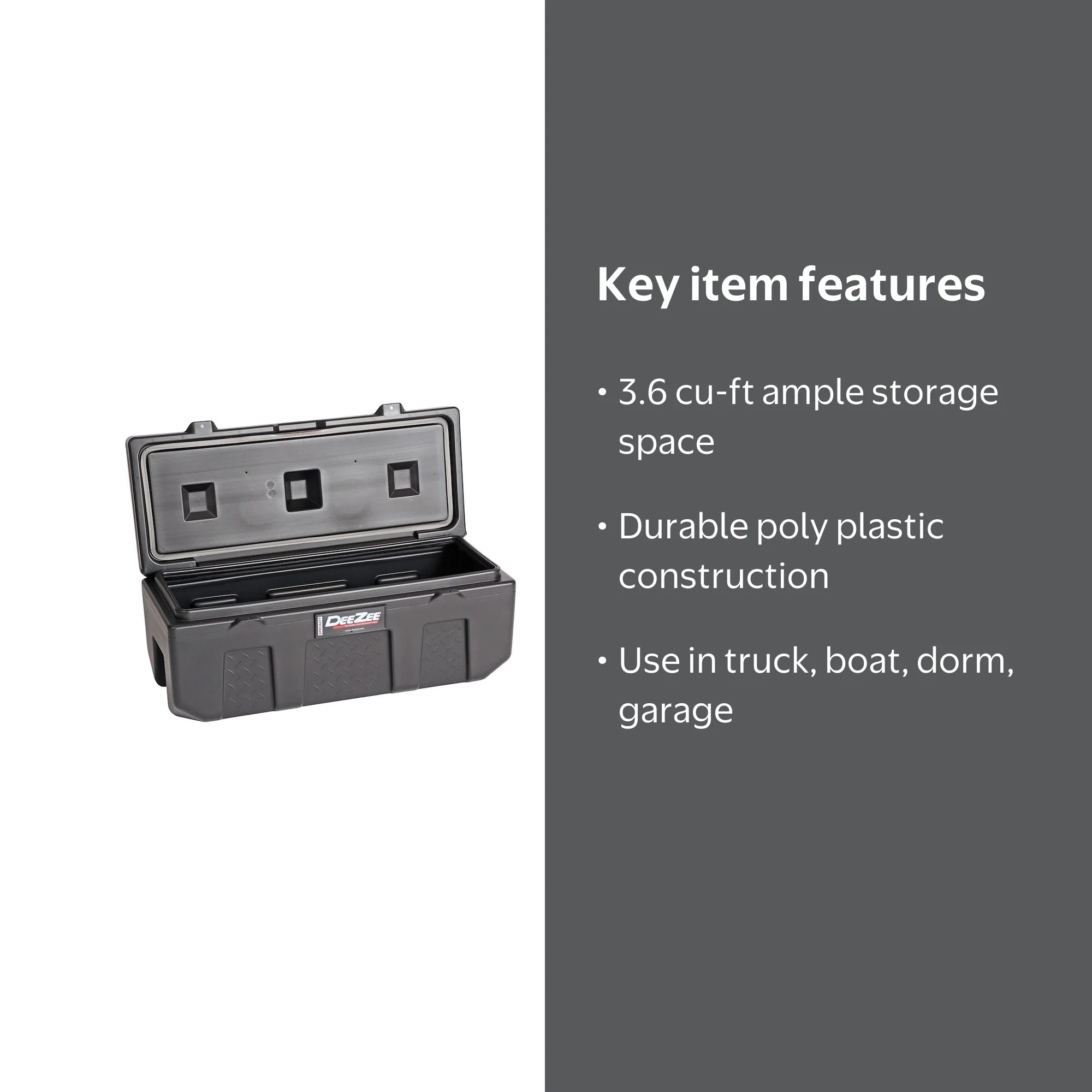 Dee Zee DZ 6535P Poly Chest Tool Boxes - Specialty - Universal Fit