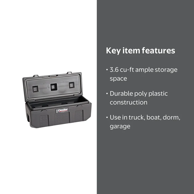 Dee Zee DZ 6535P Poly Chest Tool Boxes - Specialty - Universal Fit
