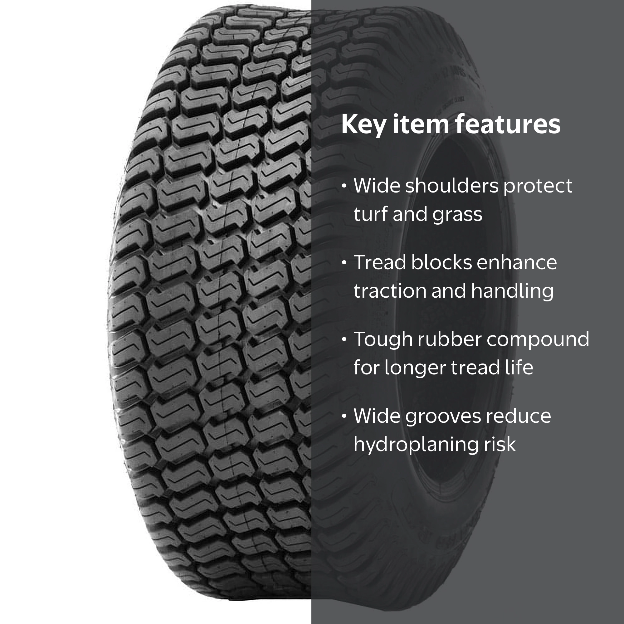 Hi Run SU05 20X8.00-10 B Lawn & Garden Tire - Walmart.com