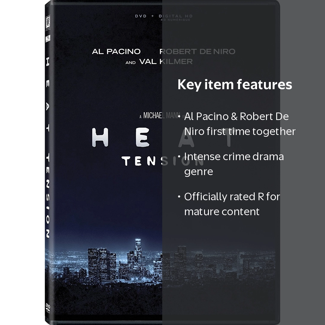 20th Century Studios - Heat [DIGITAL VIDEO DISC] - Walmart.com