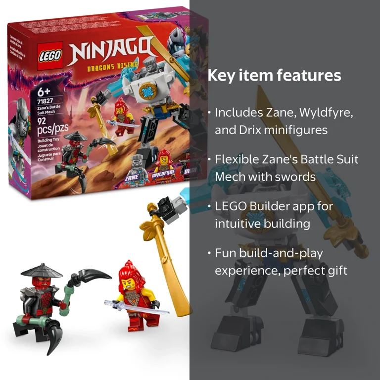 LEGO, NINJAGO Set, 71827, Building Toy for Kids Ages 6+ - Walmart.com