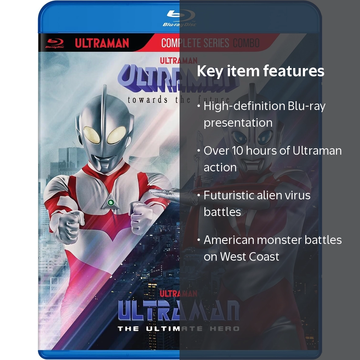 Ultraman: Towards the Future + Ultraman: The Ultimate Hero