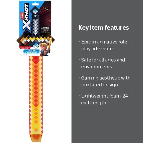 X-Shot Pixel Sword Blaze - Walmart.com