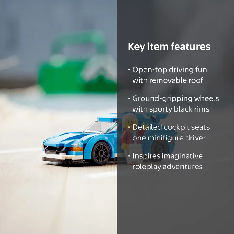 LEGO, City Sports Car 60285 Building Set, 89 Pieces - Walmart.com