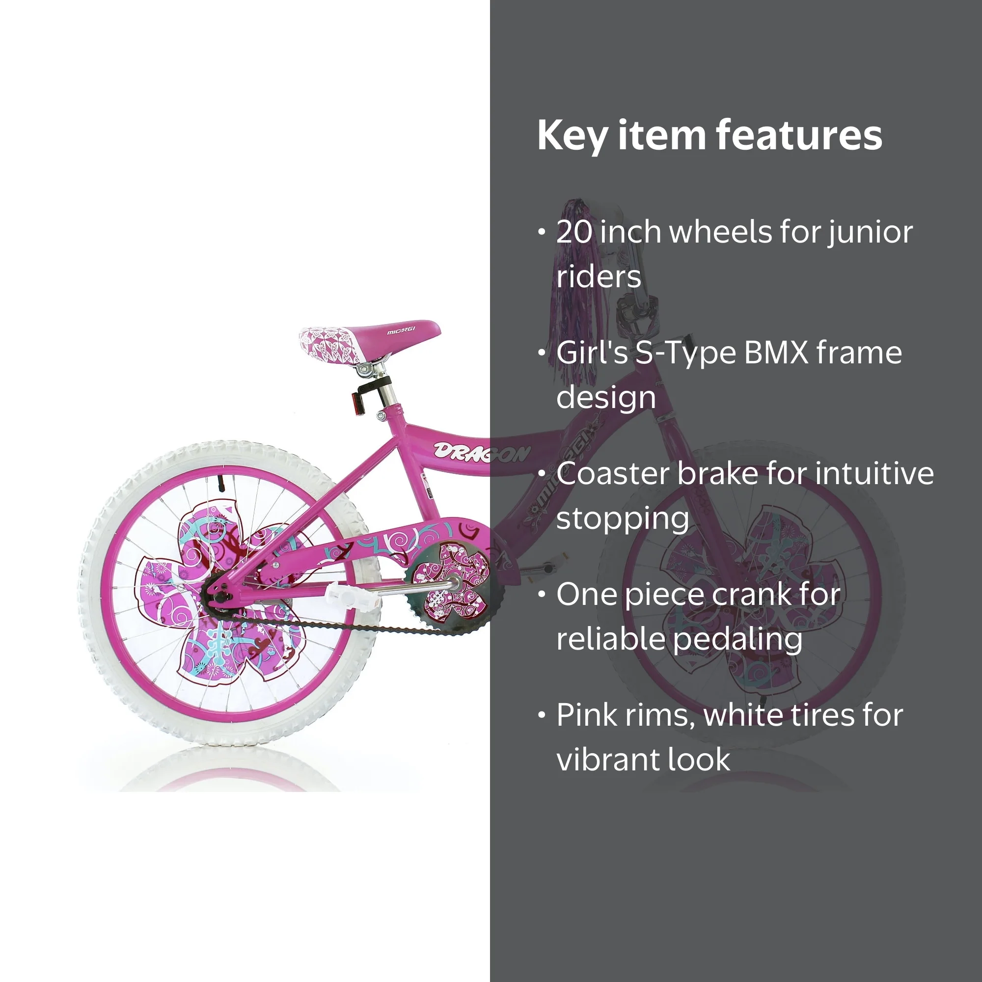 Pink Girl' BMX Bike | Bikes repair kits for bicycle shops