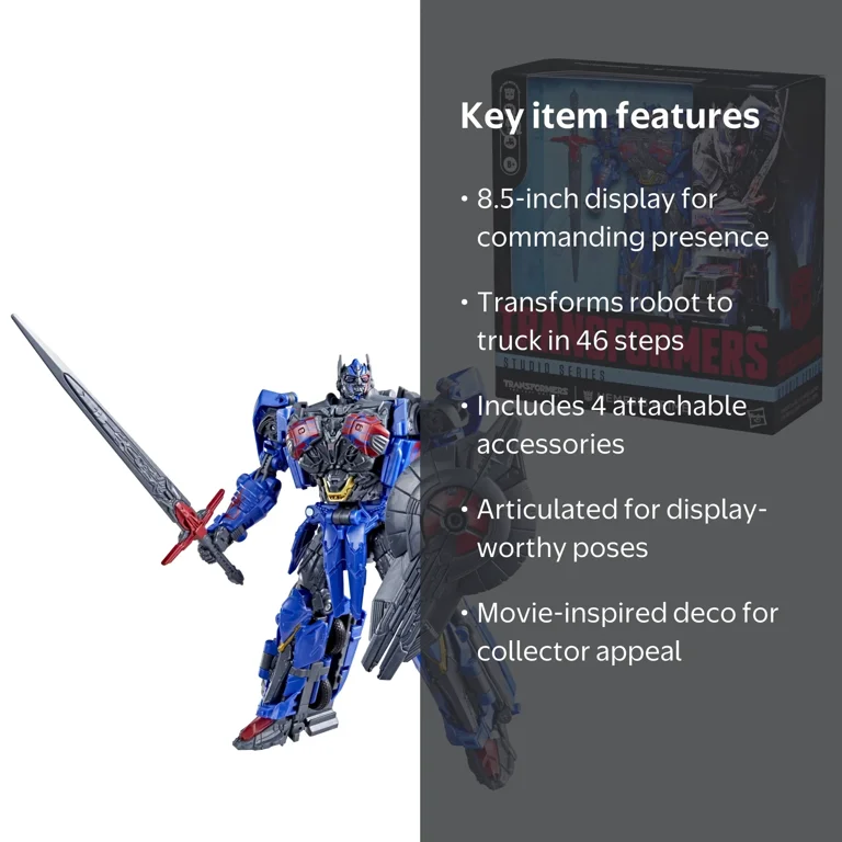Transformers, Action Figure, Nemesis Prime Leader Class, 8.5 inch