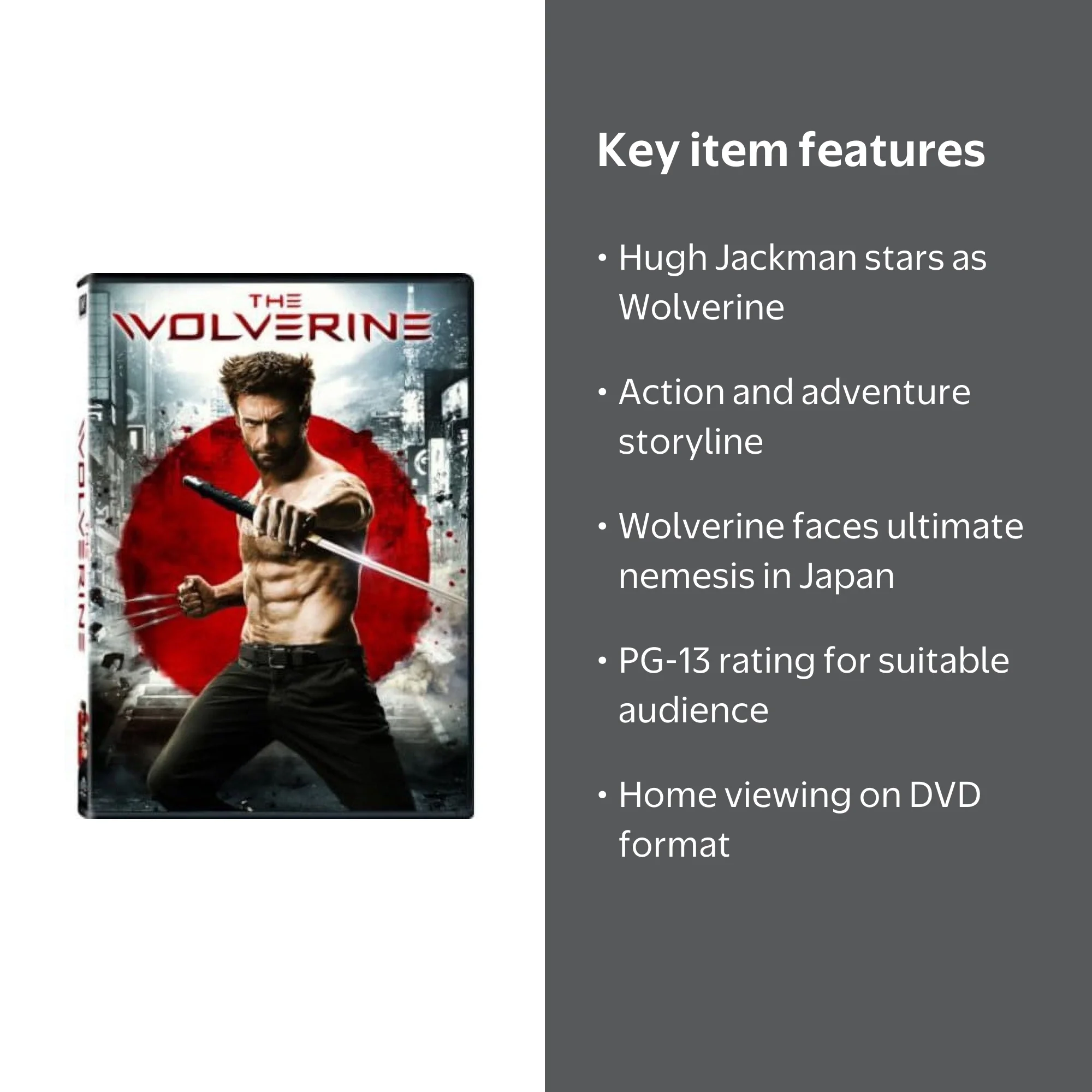The Wolverine (DVD) - Walmart.com