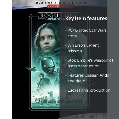 Disney's Rogue One: A Star Wars Story - Rebels Edition (Blu-ray