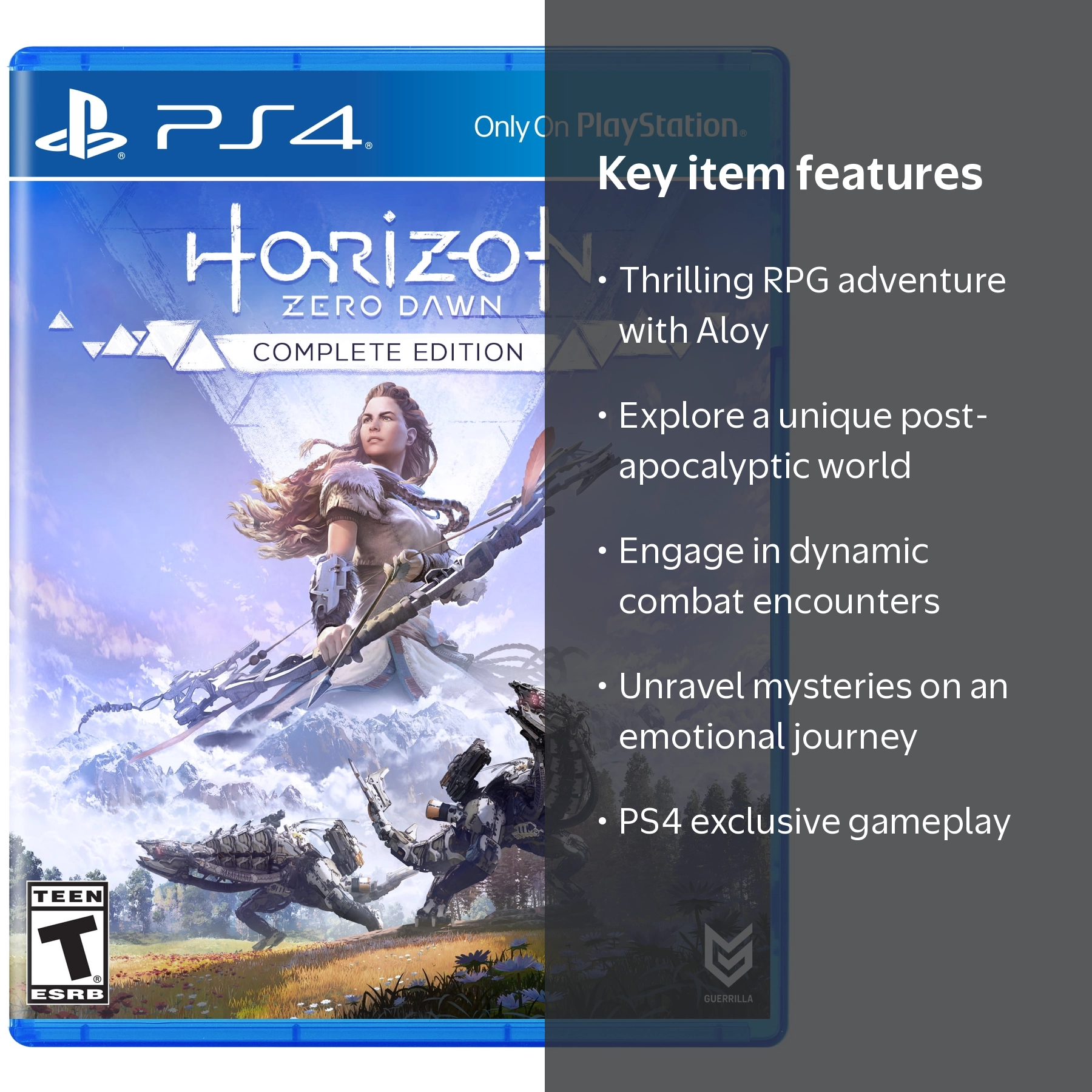 Horizon: Zero Dawn - Action Role Playing Game, Complete Edition