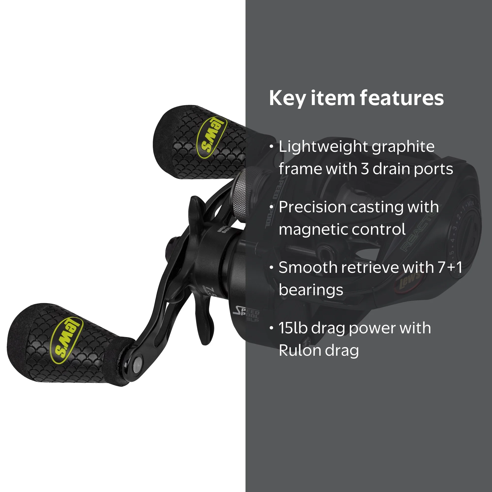 baitcasting reel texas rig Texas-Rigs-for-Bass-Fishing-Leaders-with-Weights-Hooks-Rigged-Line-Kit (1/0 Hooks-3/16 oz Weight-5pcs) : Sports & Outdoors bearing drive system with stainless steel double Lew's, Speed Spool Baitcast Reel,
