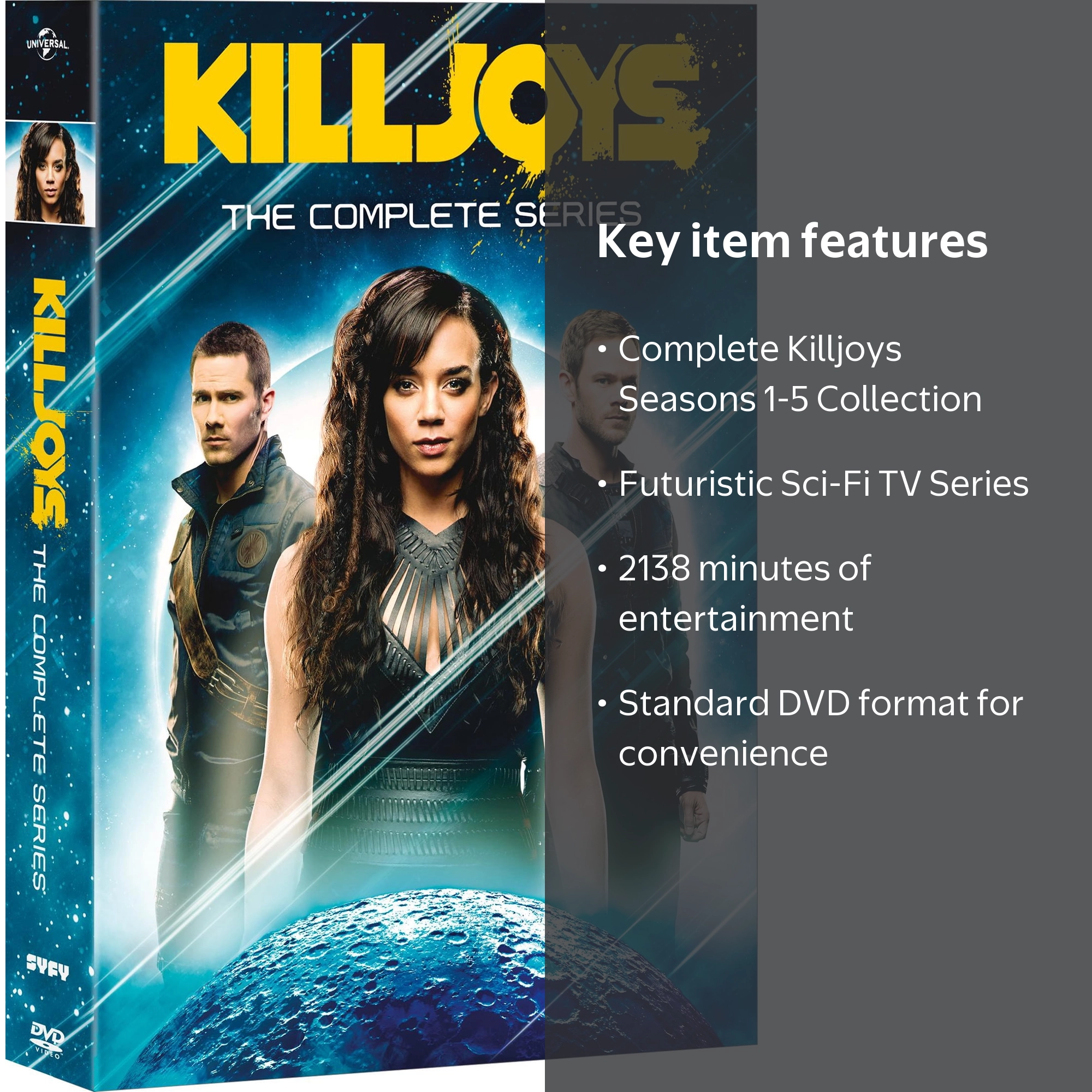 Universal Studios Killjoys: Complete Series Box Set, Sci-Fi