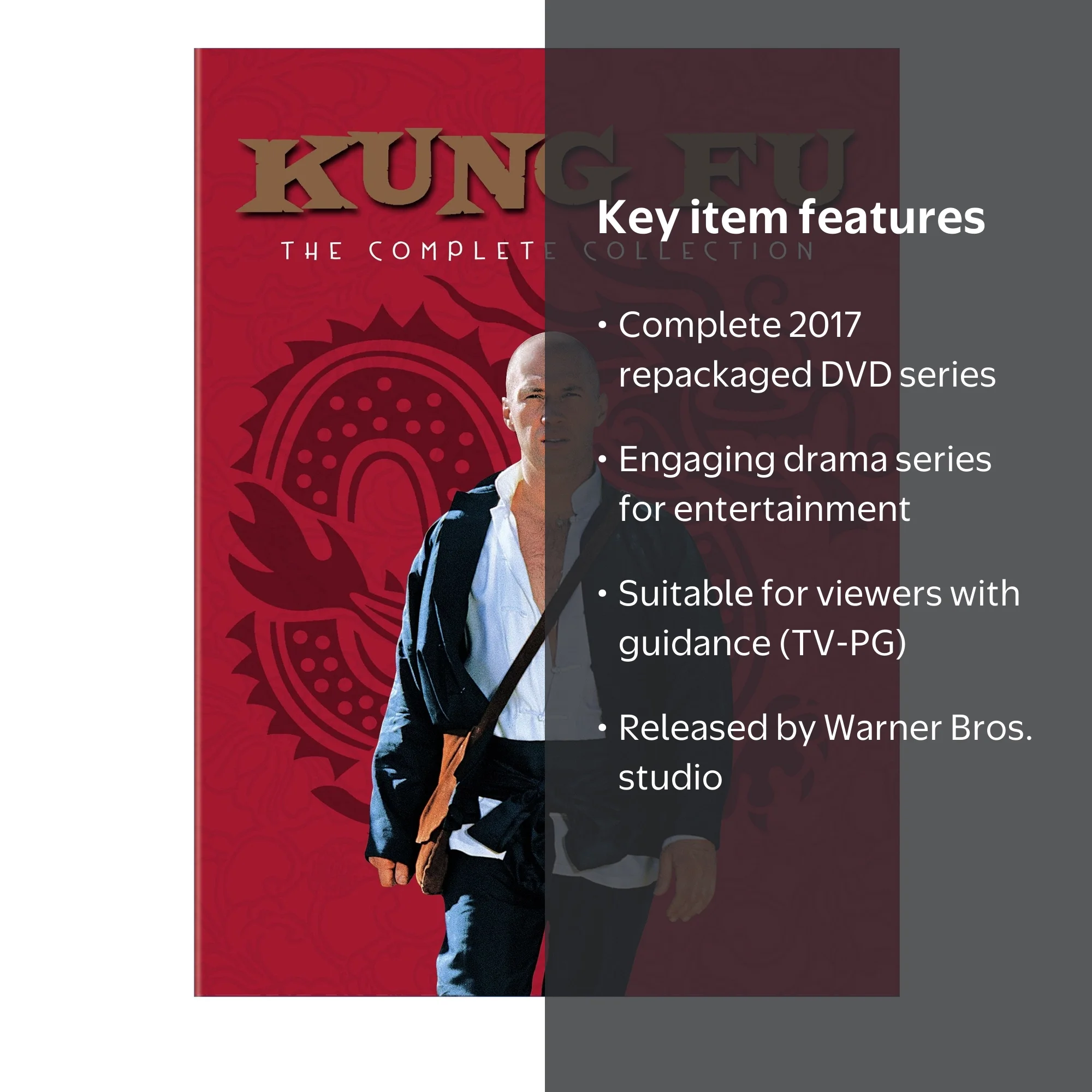 Kung Fu: The Complete Series (DVD) - Action, Adventure, Drama