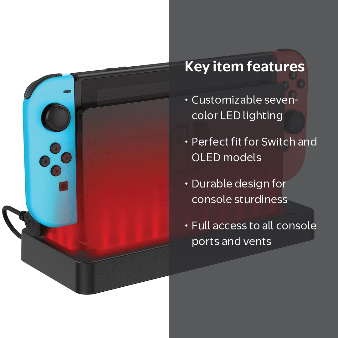 Venom LED Console Stand (Nintendo Switch) - Walmart.com