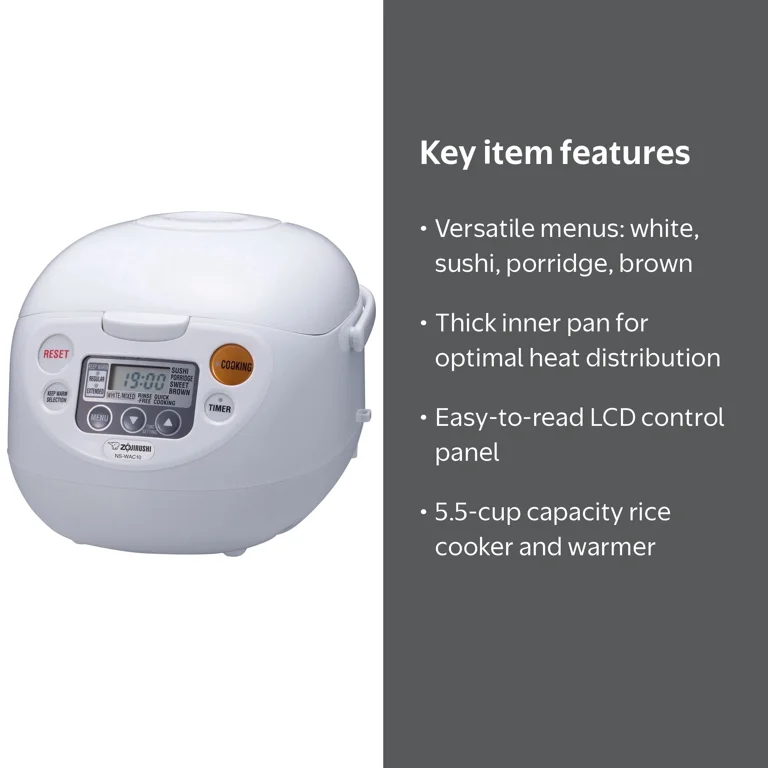 Zojirushi Micom 5.5-Cup Rice Cooker & Warmer with Fuzzy Logic