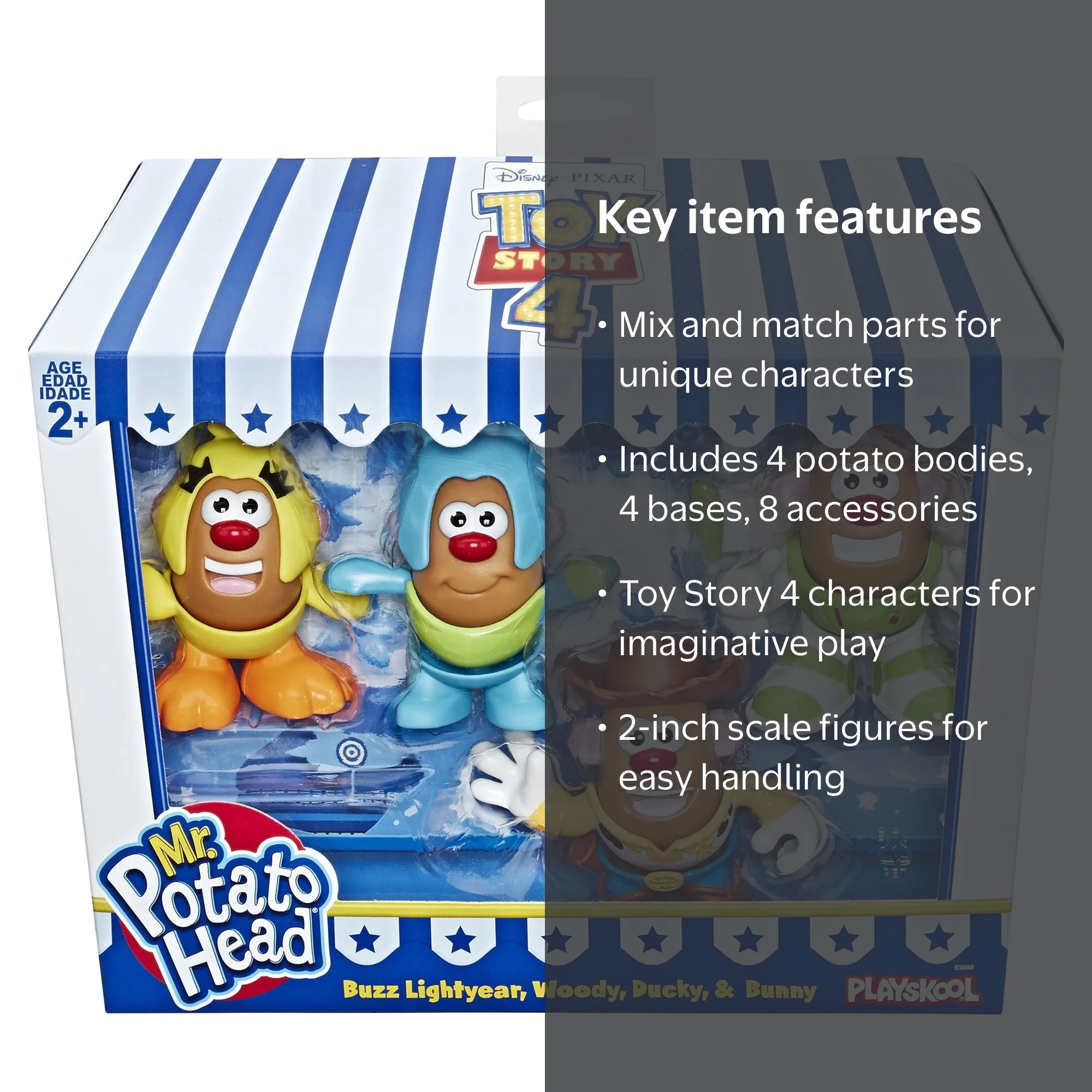 Disney Pixar Toy Story 4 Mr Potato Head Mini Figure for Kids Ages
