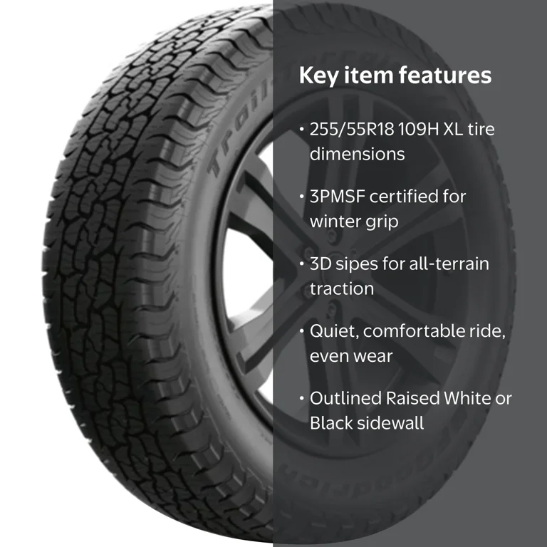 BFGoodrich Trail-Terrain T/A All Terrain 255/55R18 109H XL