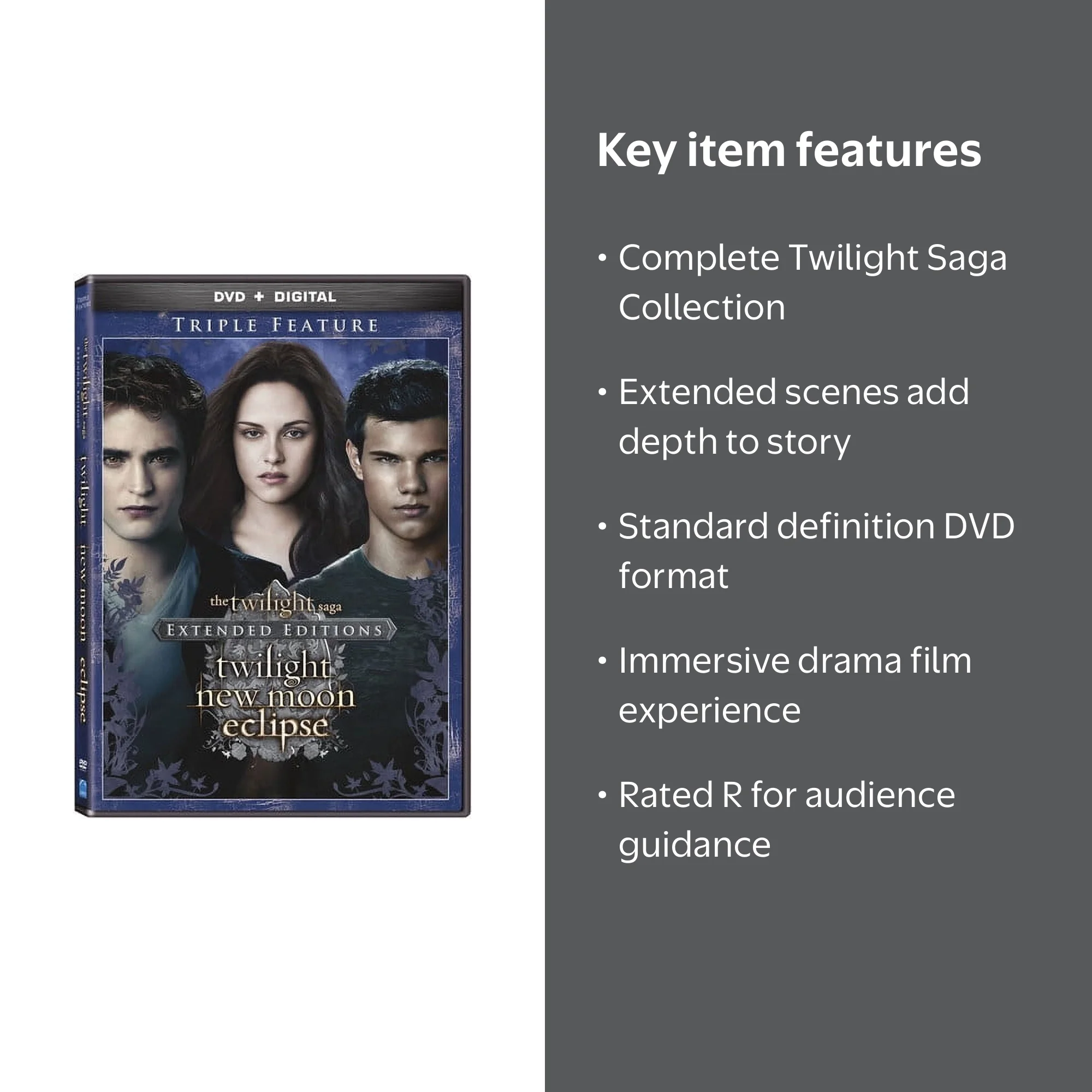 The Twilight Saga Extended Editions (DVD), Summit Inc/Lionsgate