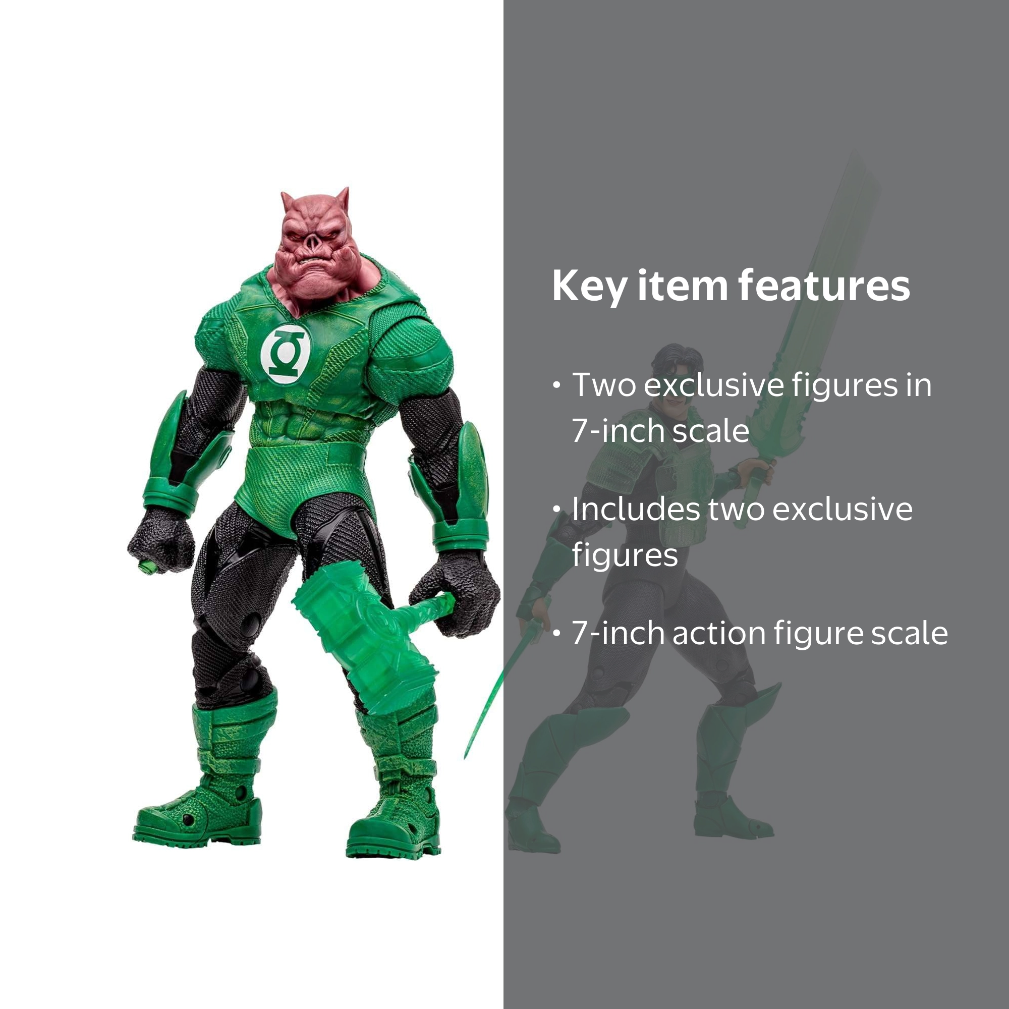 DC Multiverse Green Lantern 7 Inch Action Figure 2-Pack Exclusive