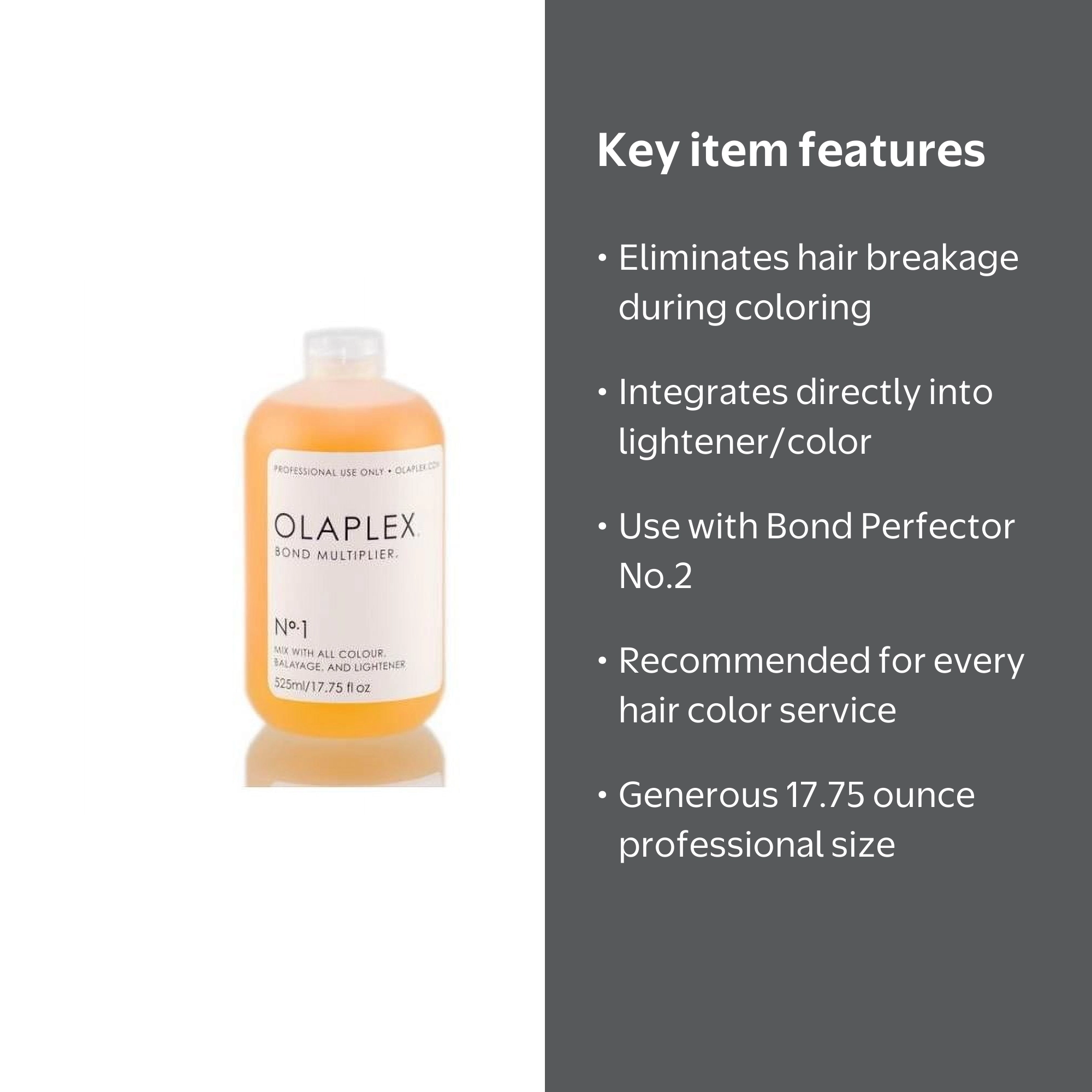 Olaplex Bond Multiplier No.1 (17.75oz) for Color and Lightener