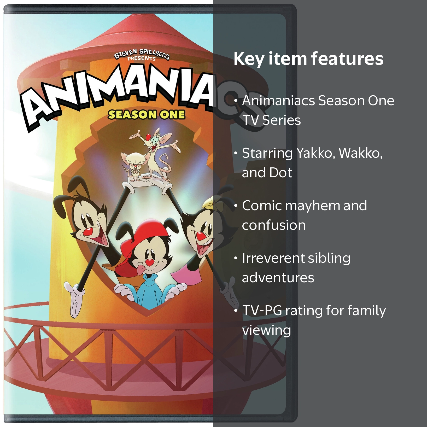 Animaniacs: Season One [DVD] - Walmart.com