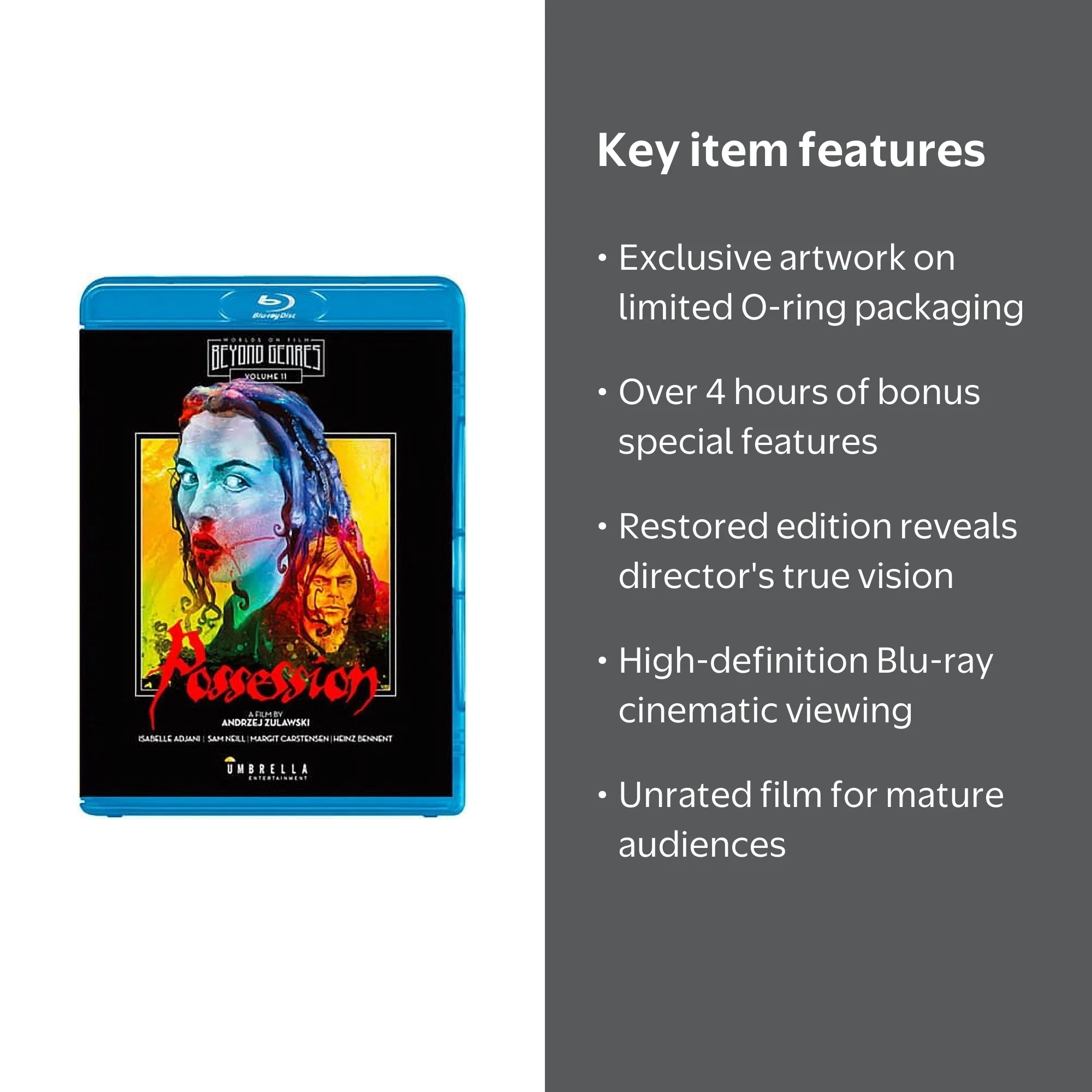 Possession (Blu-ray), Umbrella Ent, Horror - Walmart.com