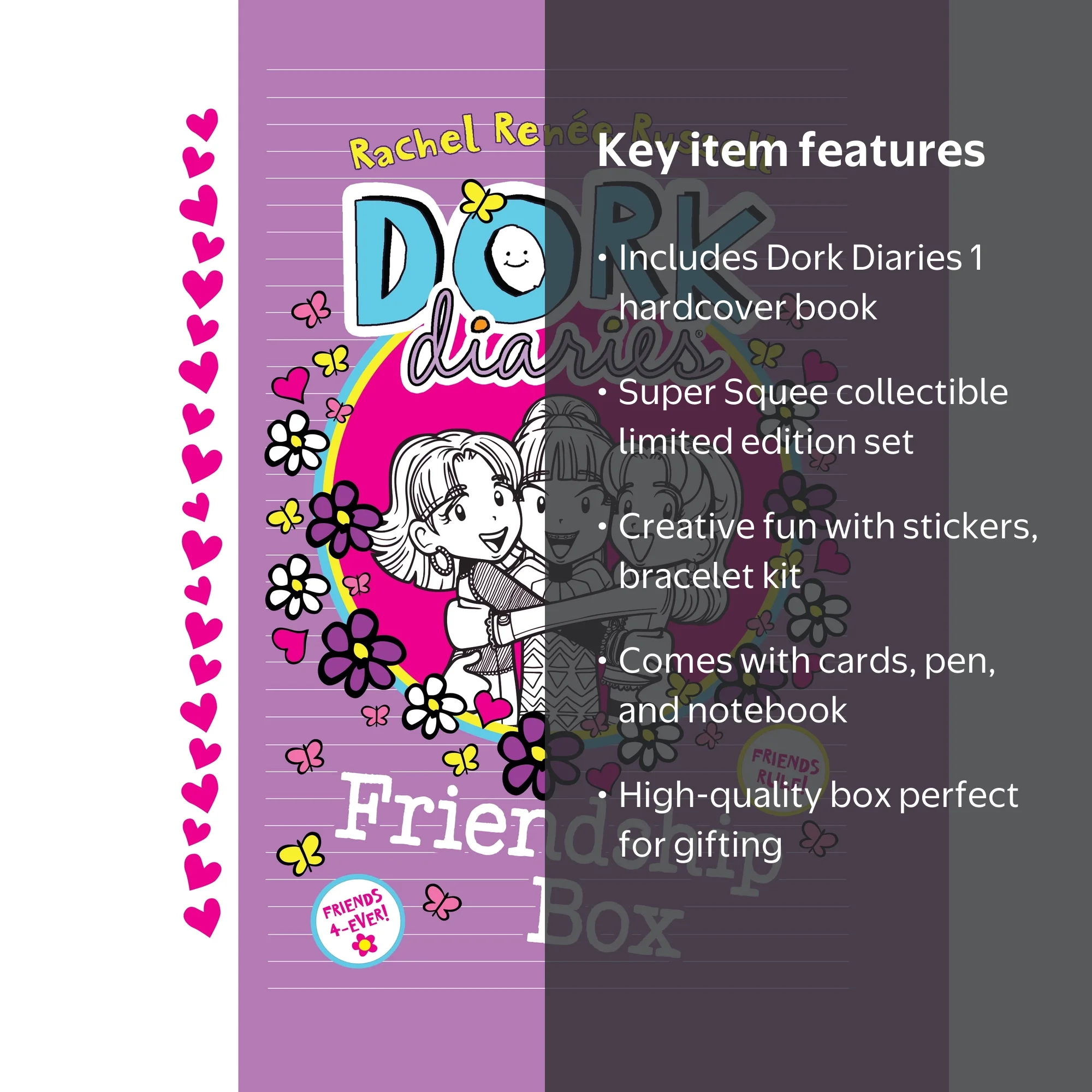 Dork Diaries Friendship Box, Super Squee Edition, Hardcover