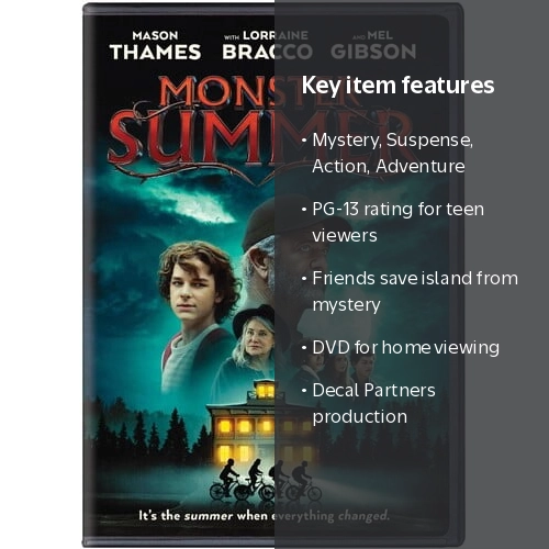 Anderson, DVD, Monster Summer PG-13, Mystery & Suspense - Walmart.com