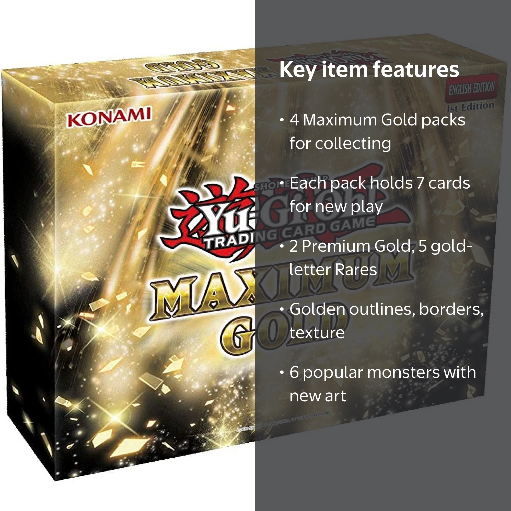 Yu-Gi-Oh Maximum Gold Box - Ultra Rare Deck Collection - Walmart.com