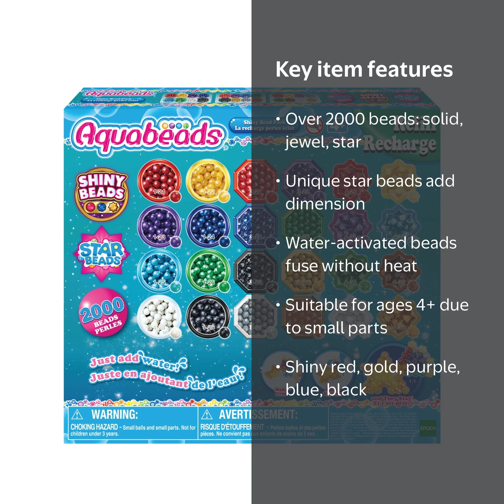 Aquabeads Shiny Bead Art and Craft Kit 2000 Piece - Walmart.com Aquabeads Shiny Bead Art and Craft Kit 2000 Piece - Walmart.com