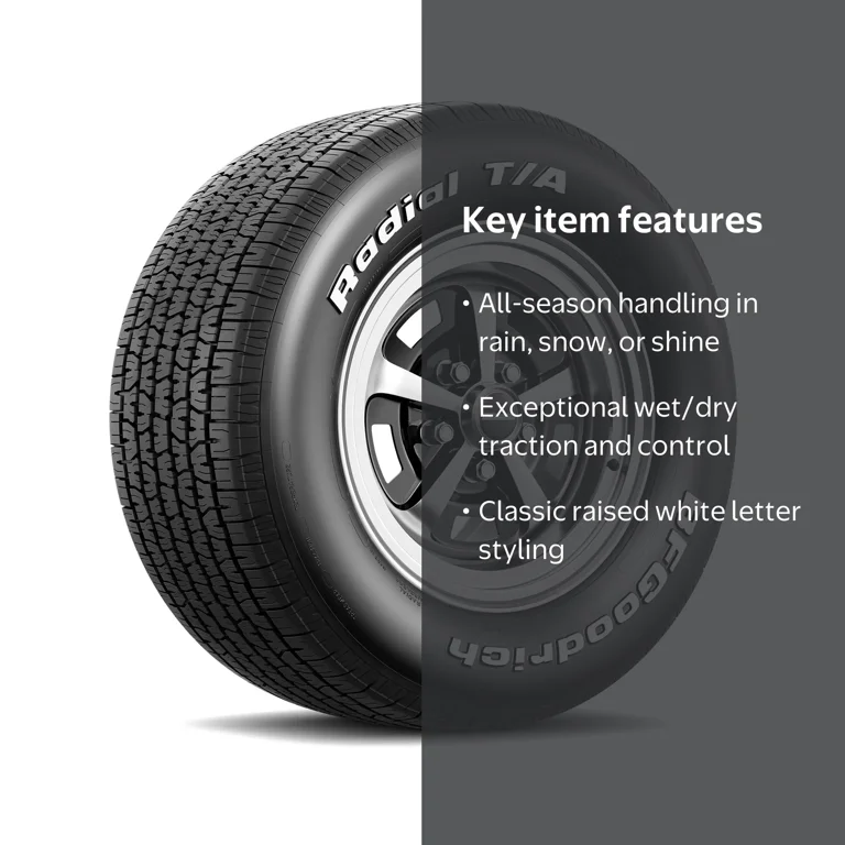 BFGoodrich Radial T/A All-Season P155/80R15 83S Tire - Walmart.com