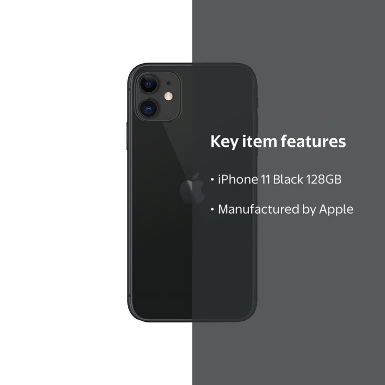 A*a様 Apple iPhone 11 ブラック 本体 Apple iPhone 11 128GB, Black - Walmart.com