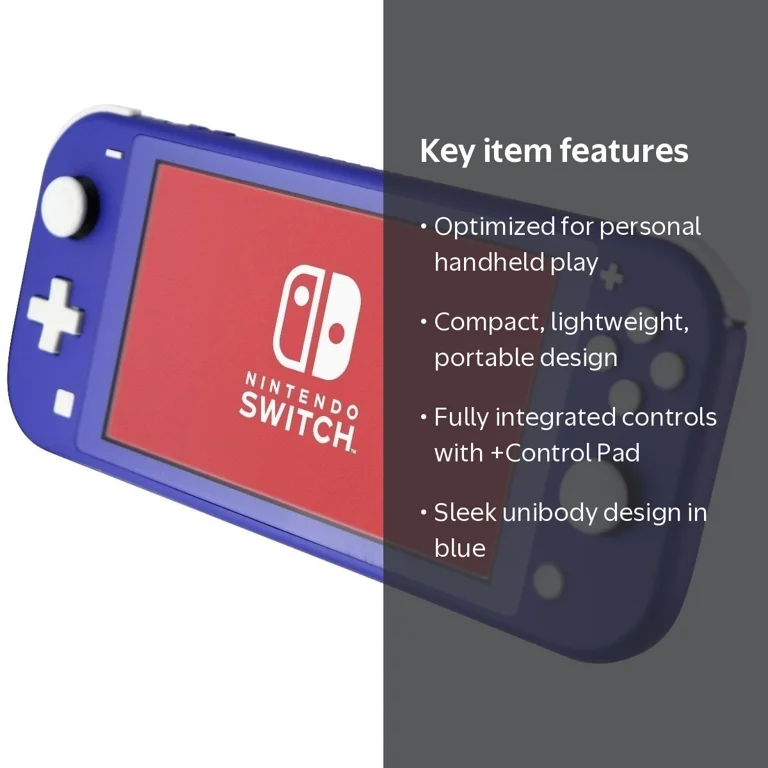 Nintendo Switch™ Lite - Blue -(Japan Version) - Walmart.com