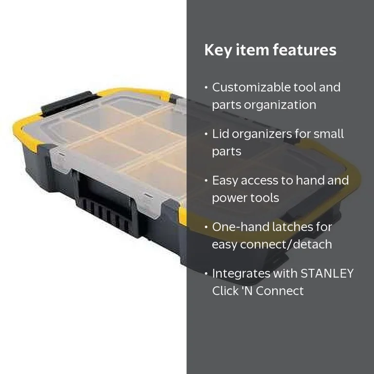 Stanley STST14440 Click-n-Connect Tool Organizer Tool Box