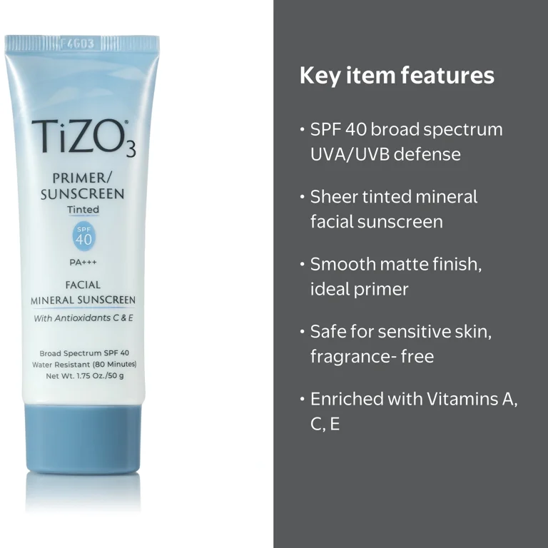 TIZO3 Facial Primer Tinted HSA/FSA Eligible - Walmart.com