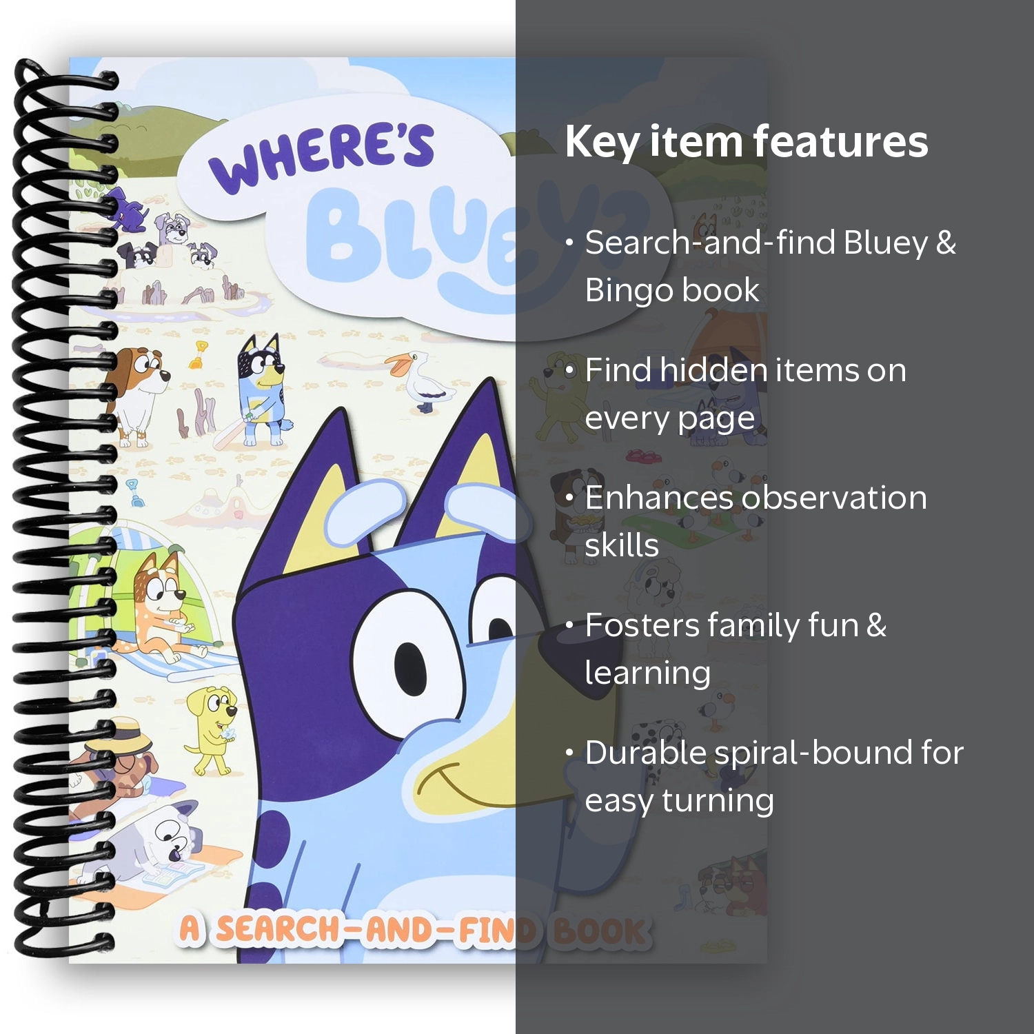 Penguin Young Readers Licenses Where's Bluey?, (Spiral-Bound
