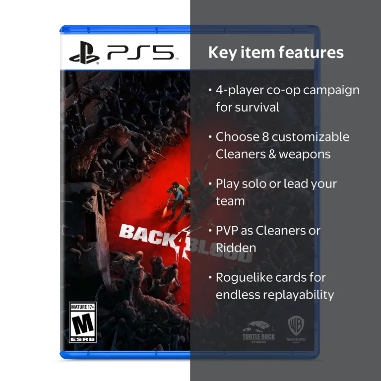 Back 4 Blood, Warner Bros., Next Generation PlayStation 5