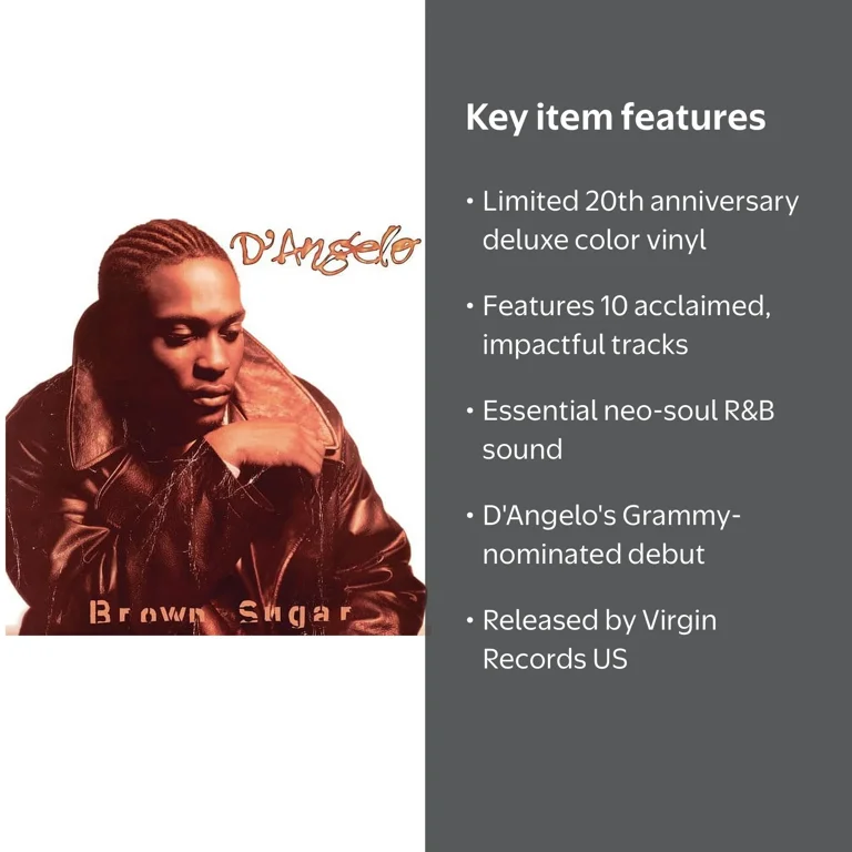 D'angelo - Brown Sugar - Vinyl Music & Performance - Walmart.com