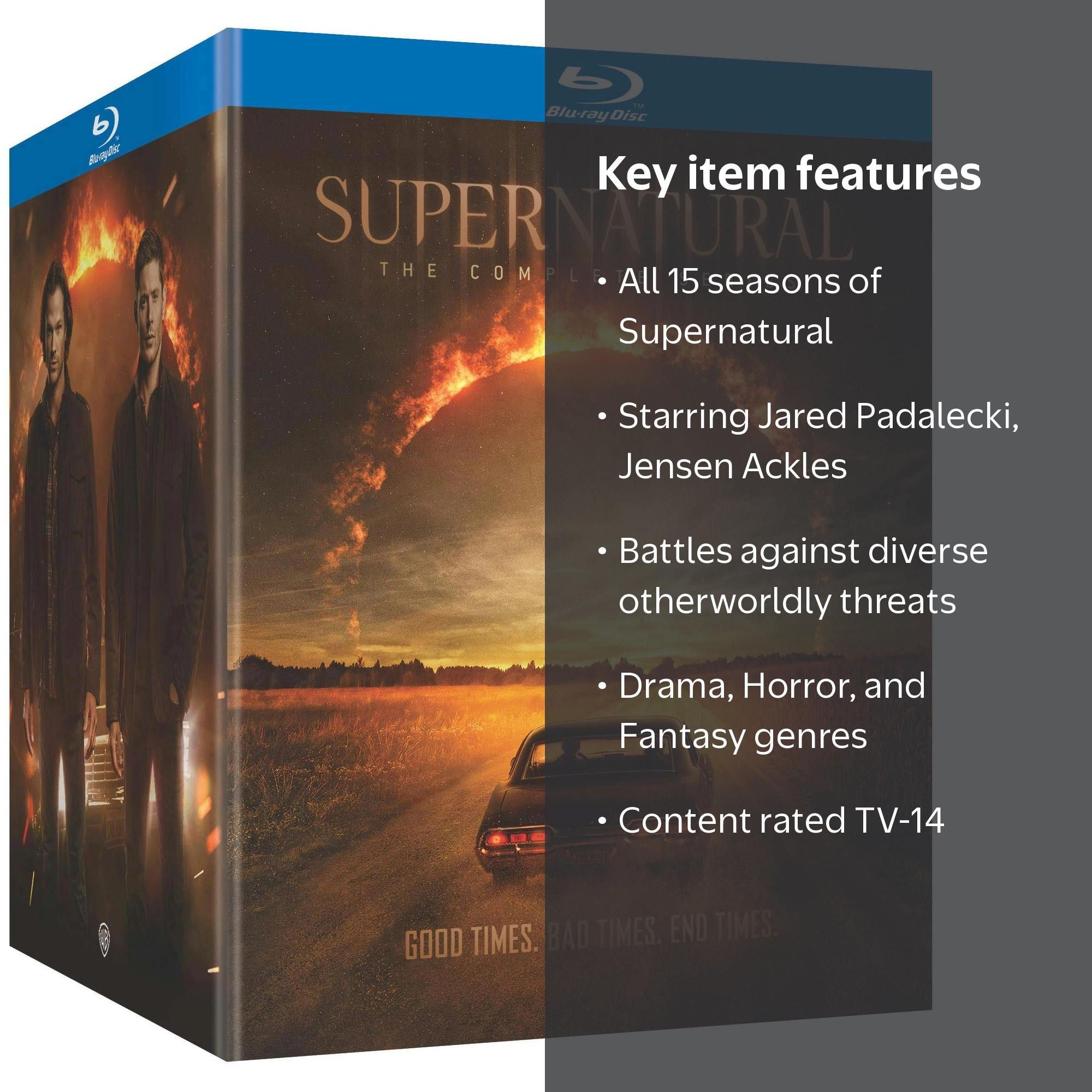 SDS, Supernatural: The Complete Series, Boxed Set with Demons and