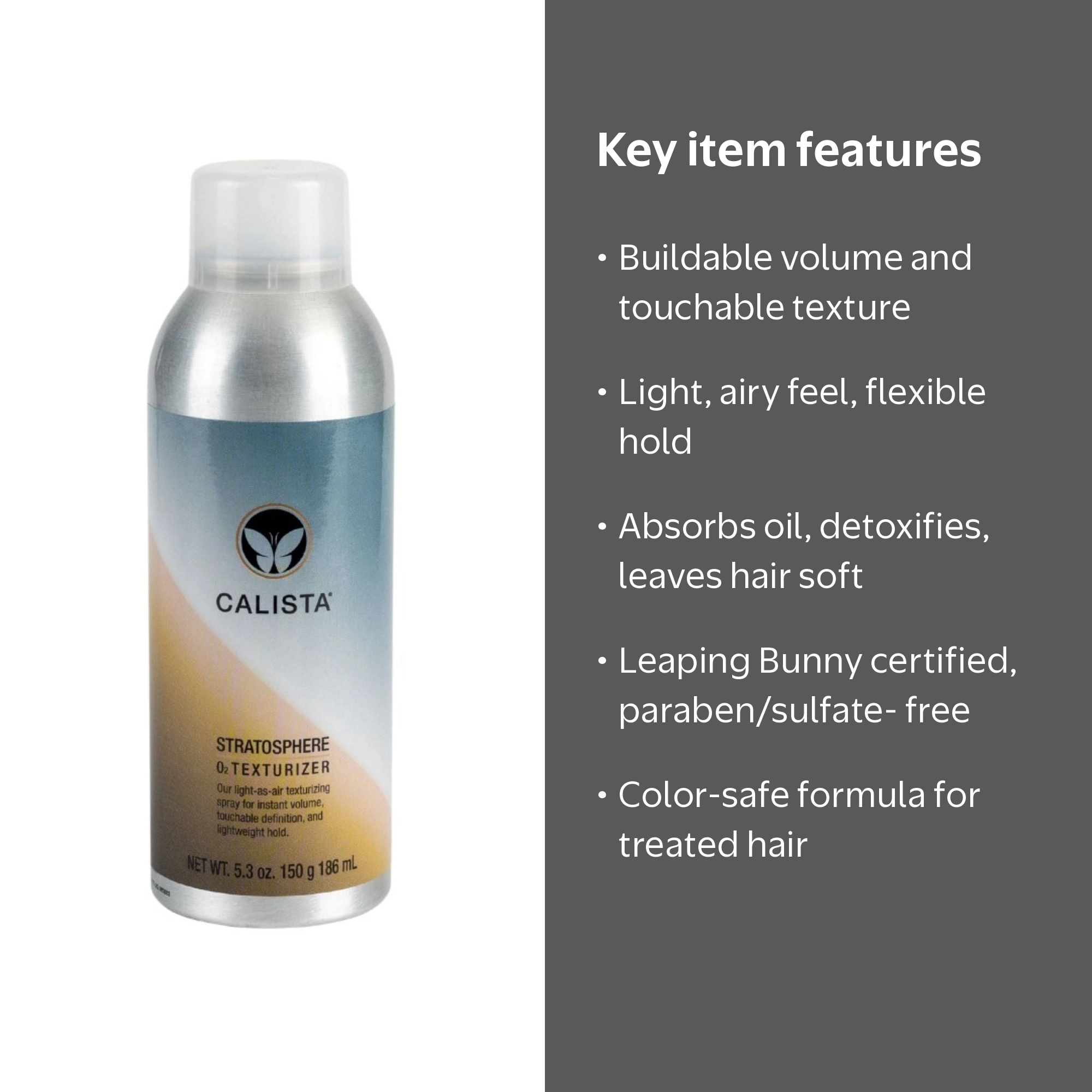 Calista Stratosphere O2 Hair Texturizer Spray, 5.3 oz - Walmart.com