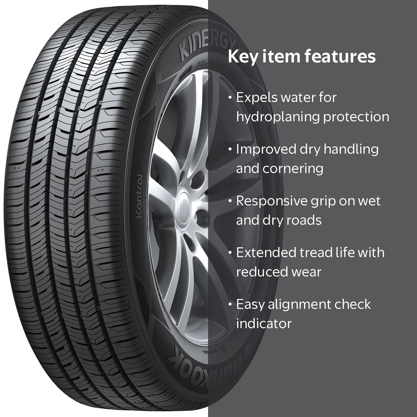 Hankook, Passenger Tire, 215/60R16 95H, All Season - Walmart.com