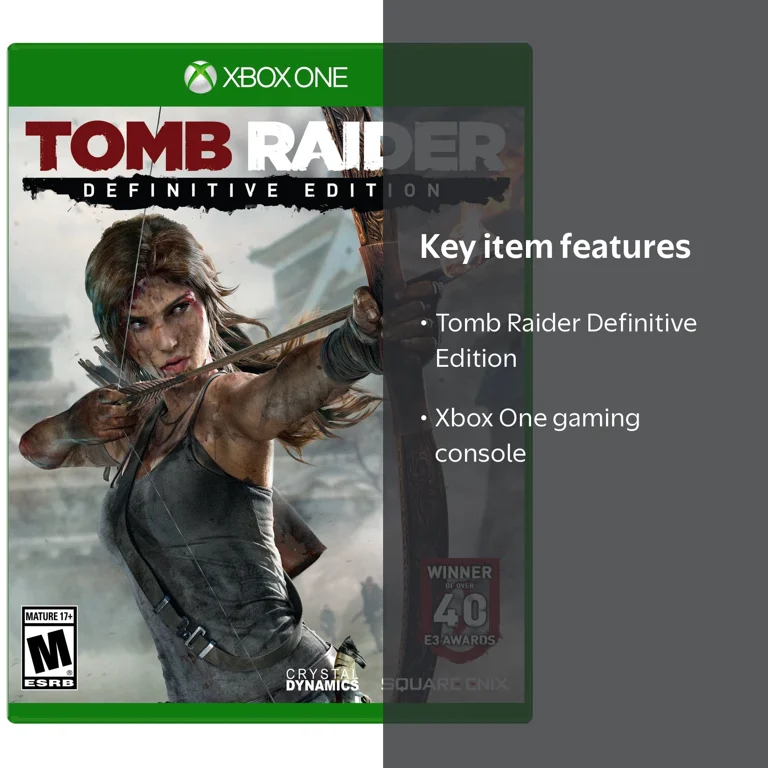 Square Enix, Tomb Raider Definitive Edition, Xbox One - Walmart.com