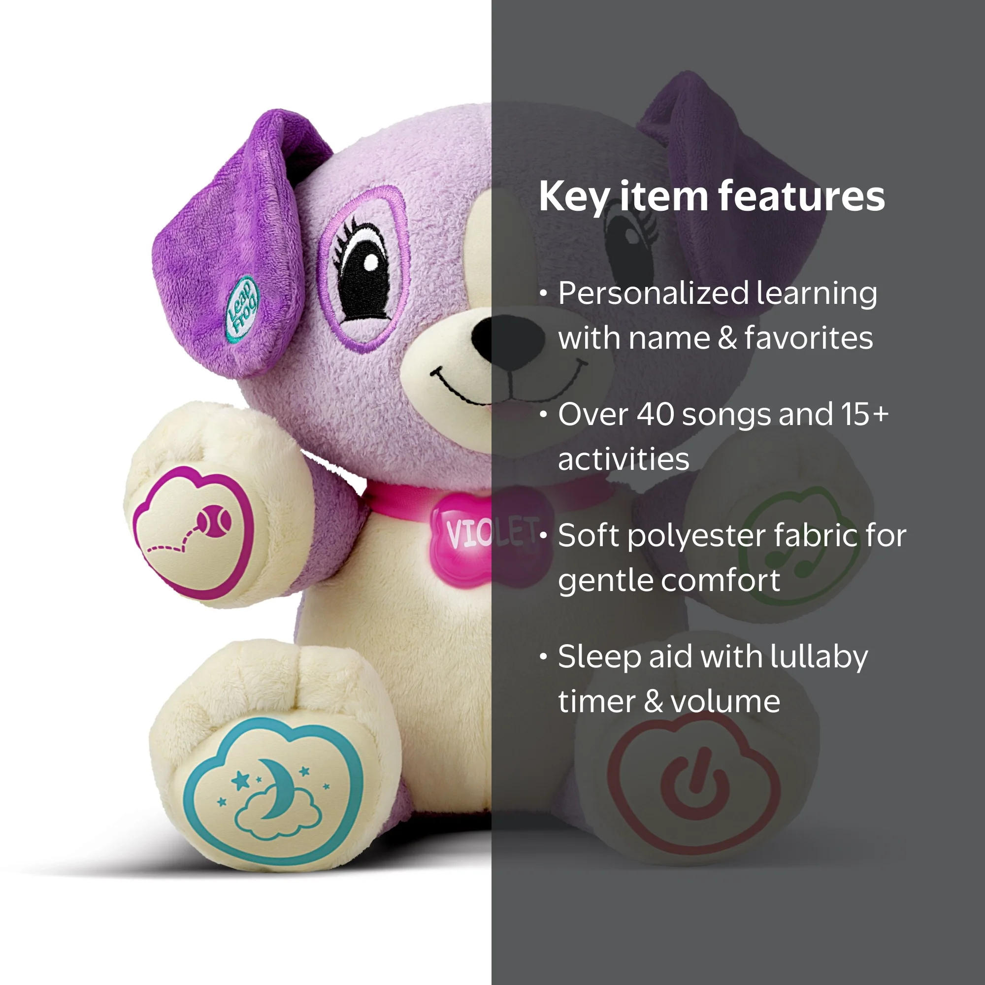 LeapFrog Interactive Plush Toys for Preschool Vocabulary & Songs