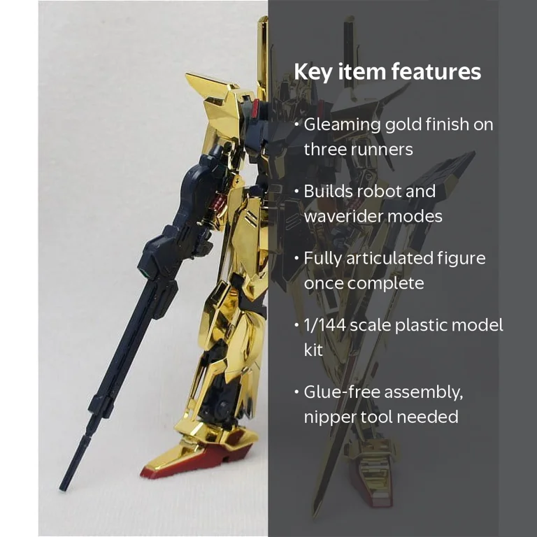 Bandai Hobby Gundam HGUC #136 MSN-001 Delta Gundam HG 1/144 Model